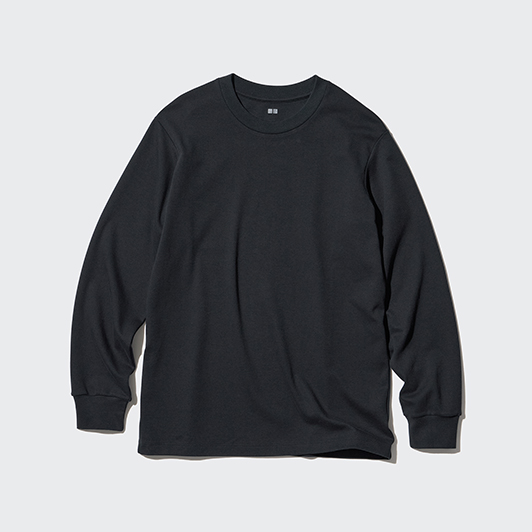 Brushed Cotton T-Shirt | Long Sleeve