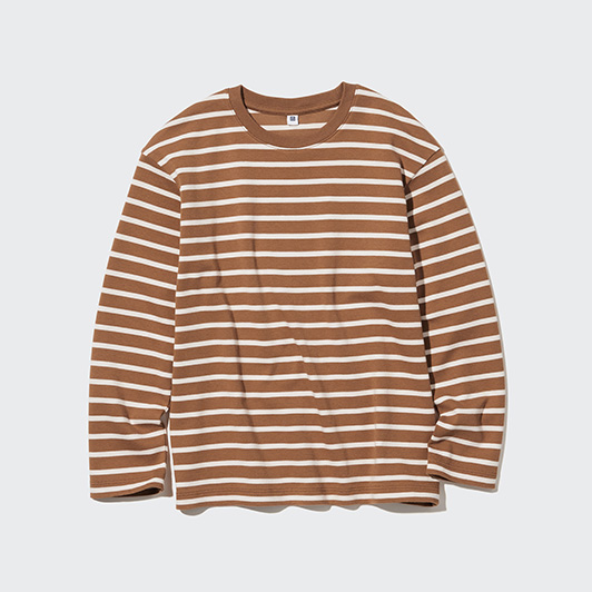 Soft Brushed Turtleneck Long Sleeve T-Shirt