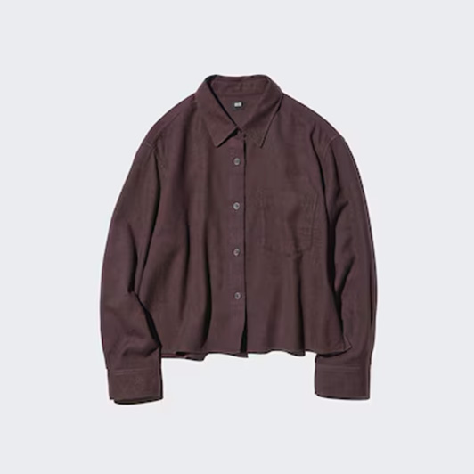 플란넬박시셔츠(긴팔)