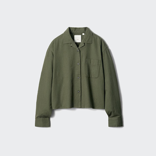 Flannel Boxy Shirt 