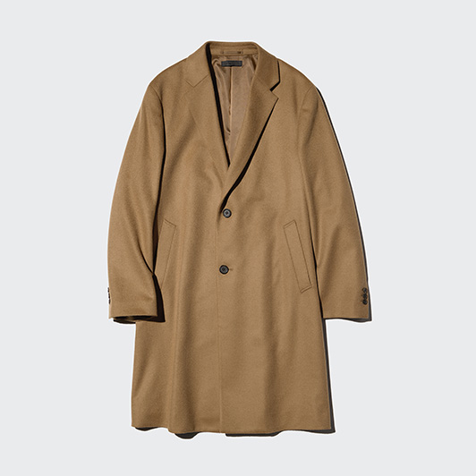 Wool Cashmere Chesterfield Coat