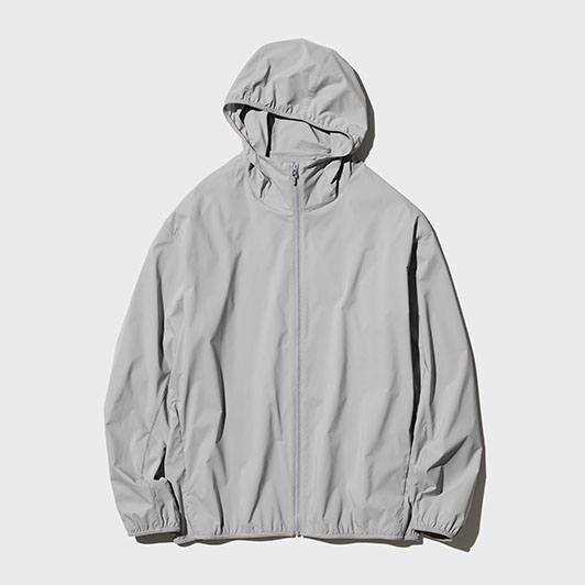 Pocketable UV protection parka