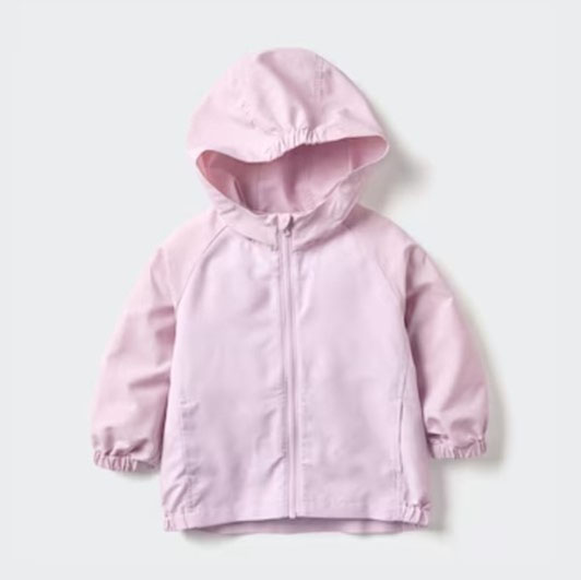 Pocketable UV protection parka