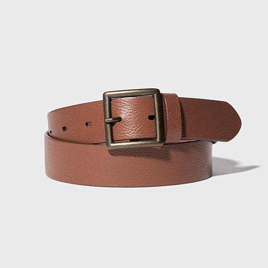 Ceinture rétro en cuir italien