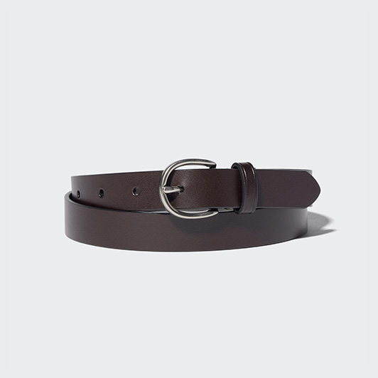 Italian Leather Belt | UNIQLO Masterpiece 2025 Fall / Winter