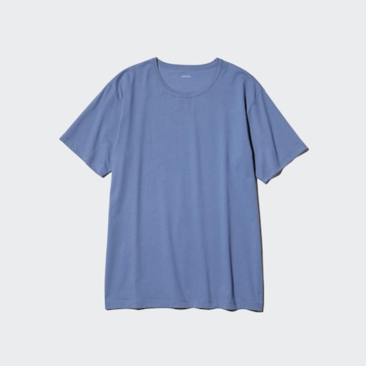 AIRism Cotton Crew Neck Short Sleeve