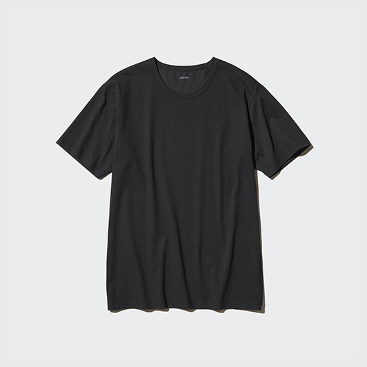 AIRism Cotton Crew Neck T-Shirt | Short Sleeve