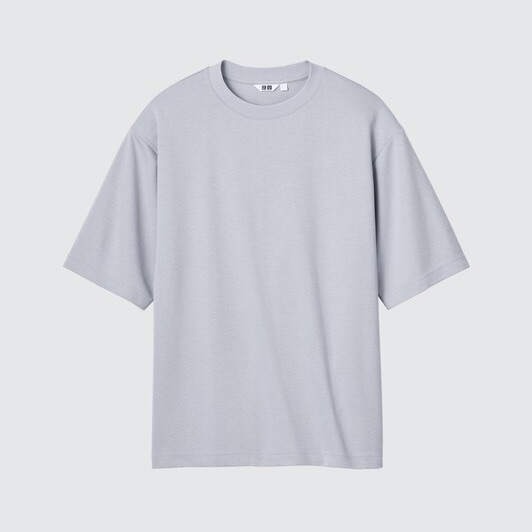 AIRism Cotton Oversized Crew Neck T-Shirt