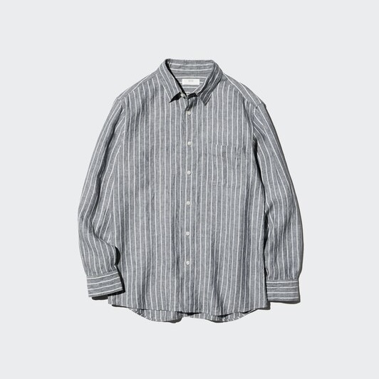 프리미엄리넨셔츠(긴팔)스트라이프A