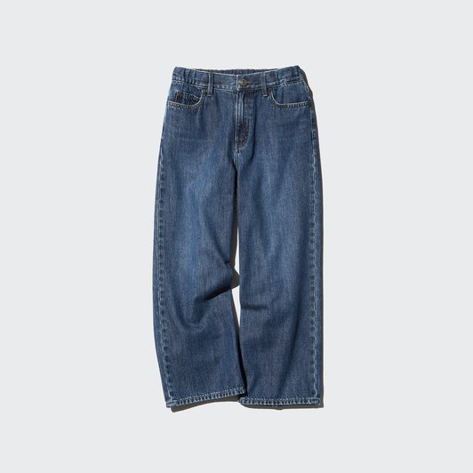 Wide Fit Straight Jeans