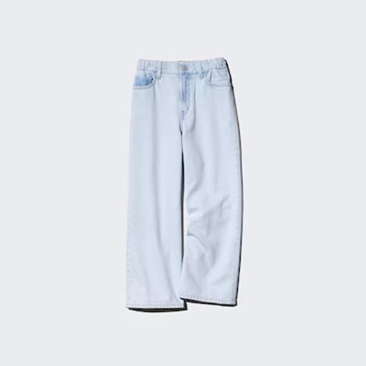 Wide Straight Jeans | Short