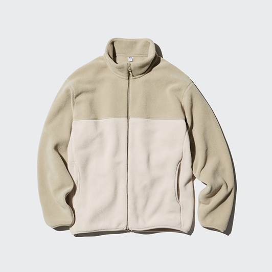 Jaket Fleece Ritsleting