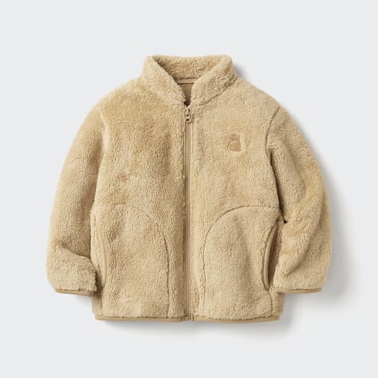 BT fluffy yarn fleece full-zip jacket
