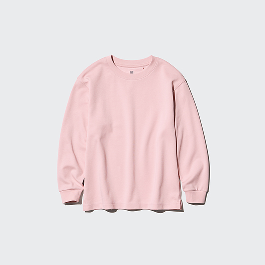 AIRism Cotton Crew Neck Long-Sleeve T-Shirt