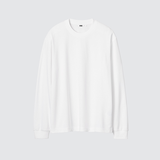 エアリズムコットンクルーネックTシャツ