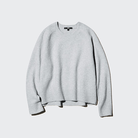 Soufflé Yarn Crew Neck Jumper