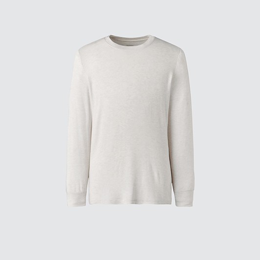 CPJ HEATTECH EXW cashmere blend crew neck T/L