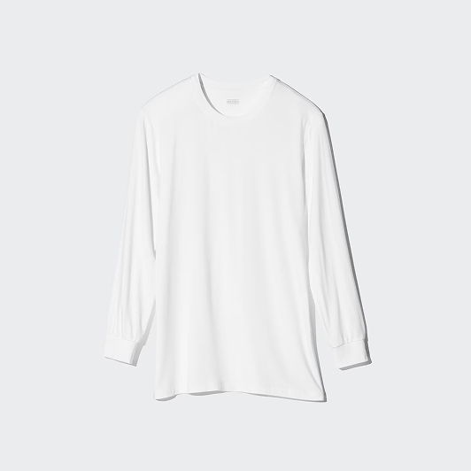 HEATTECH Crew Neck T-Shirt Long Sleeve