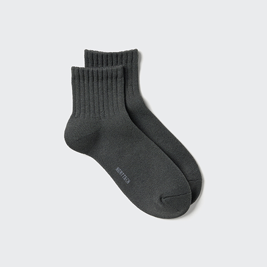 HEATTECH Pile Half Socks