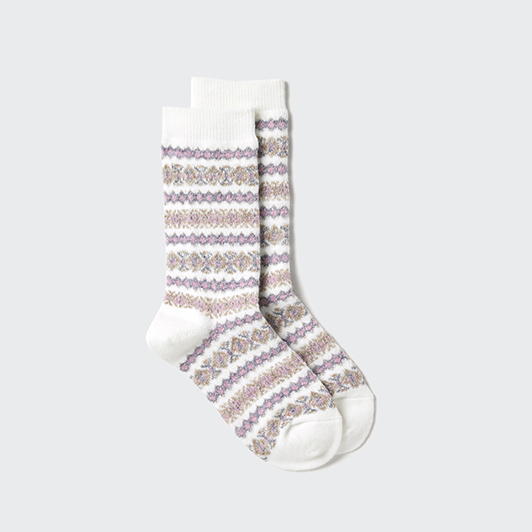 HEATTECH Socks | Fair Isle