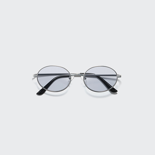 Metal Oval Sunglasses