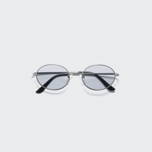 Metal Oval Sunglasses