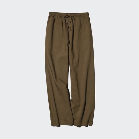 Quần Easy Vải Pha Linen