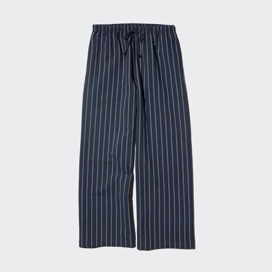 Quần Easy Vải Pha Linen | Kẻ Sọc