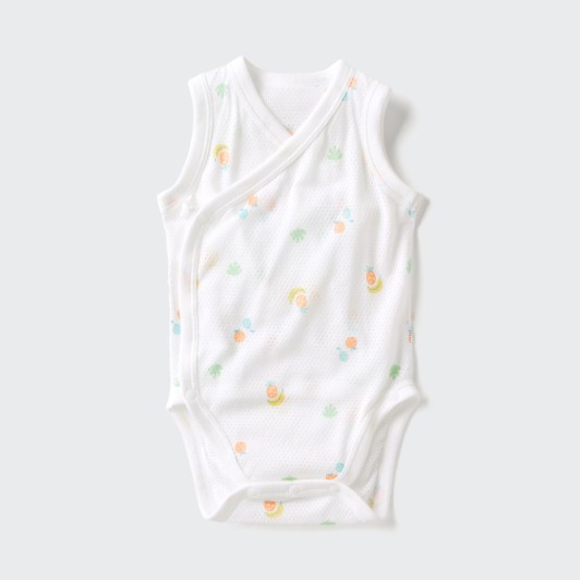 Bộ Bodysuit Cotton Vải Mắt Lưới | Họa Tiết