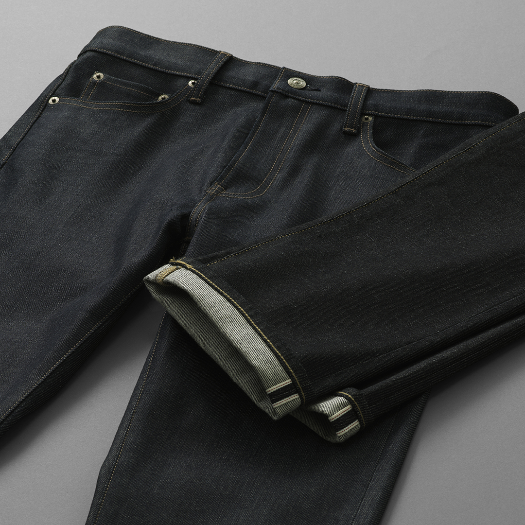 selvedge slim fit jeans