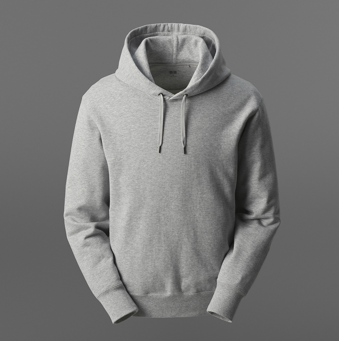 hoodie noir uniqlo