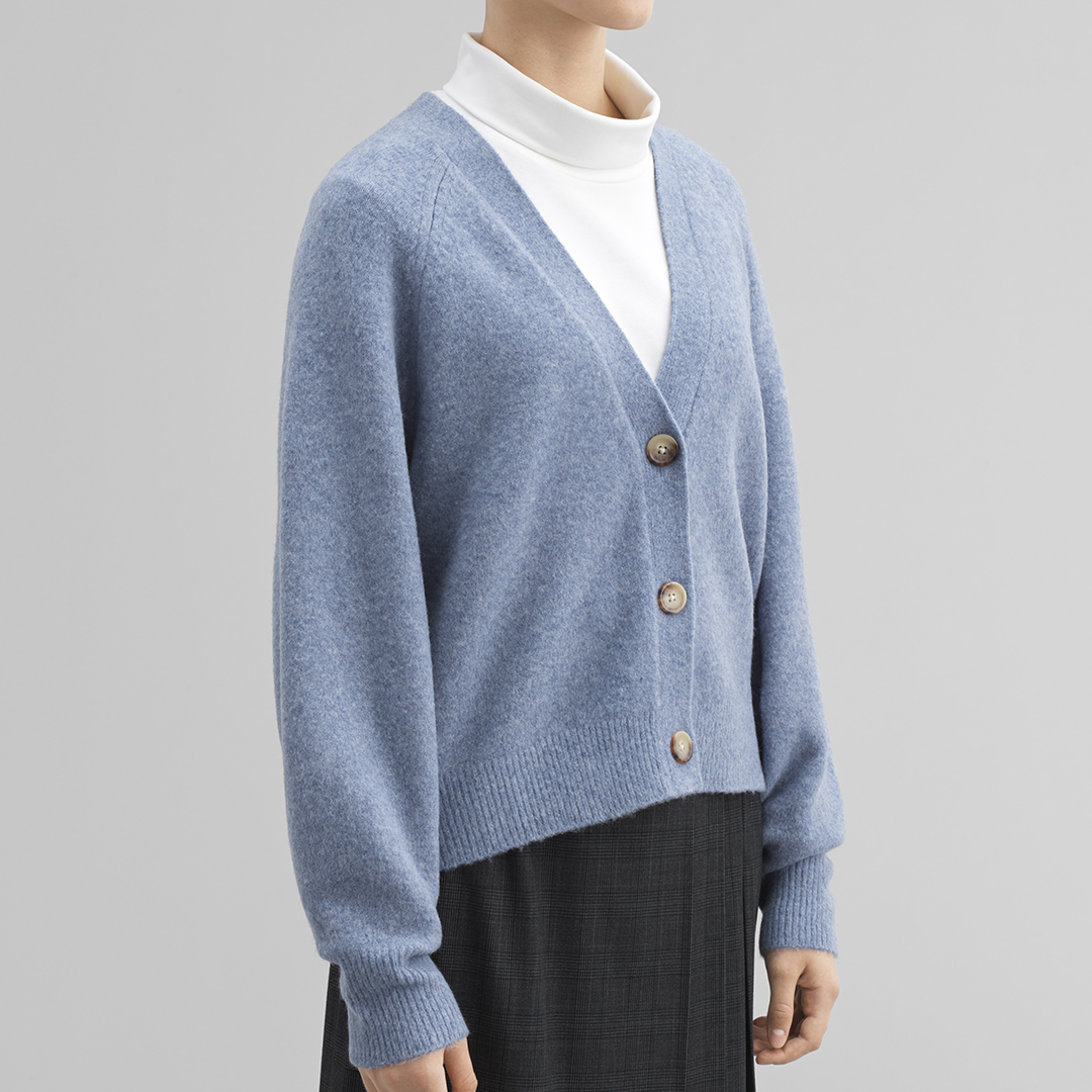 Hybrid Cotton Cardigan - Ready-to-Wear