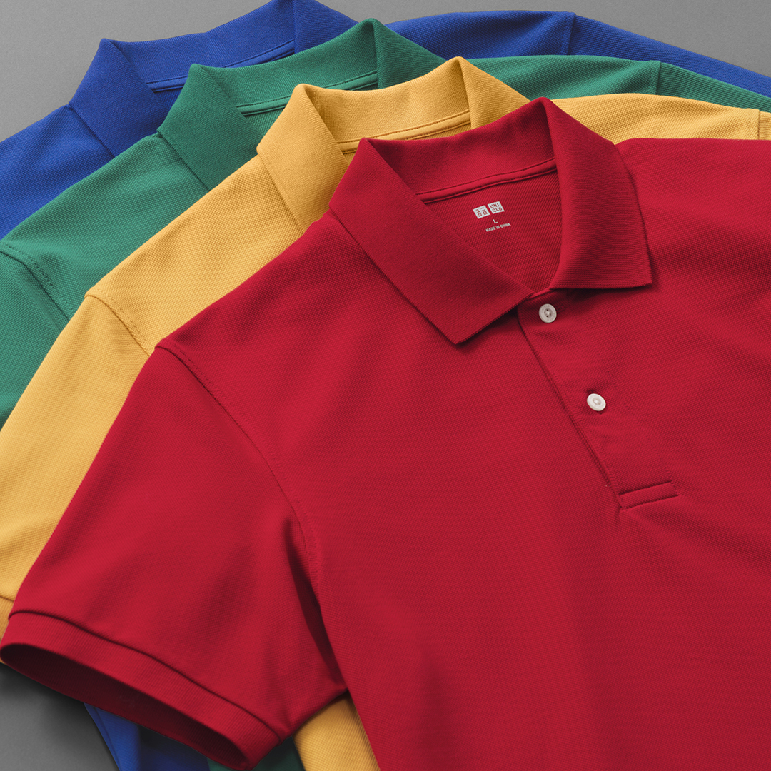 sleeve polo shirt