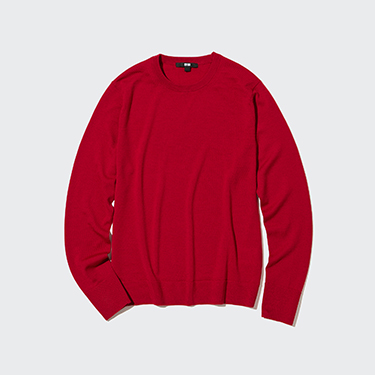 Maglione 100% Lana Merino Extra Fina Girocollo