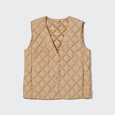 Smanicato Gilet Imbottito Caldo Trapuntato