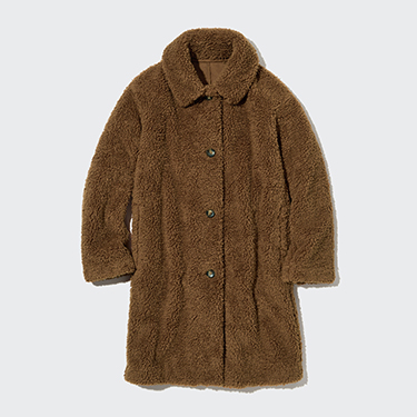 Cappotto Pile Antivento Petto Unico