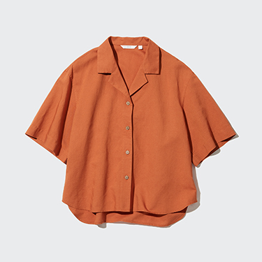 Uniqlo new arrivals camicia lino