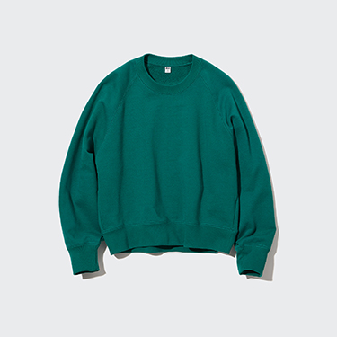 Uniqlo green shop sweater