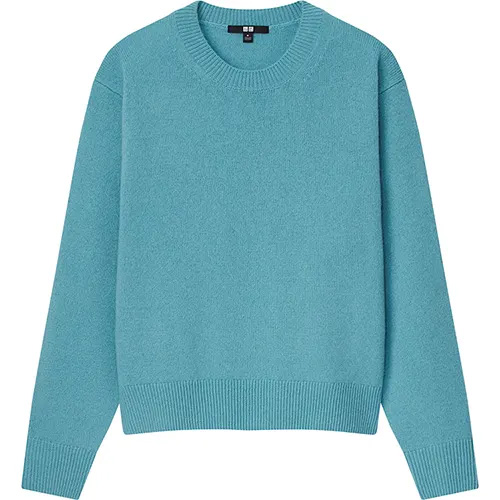 100% Lambswool Crew Neck Jumper | UNIQLO UK