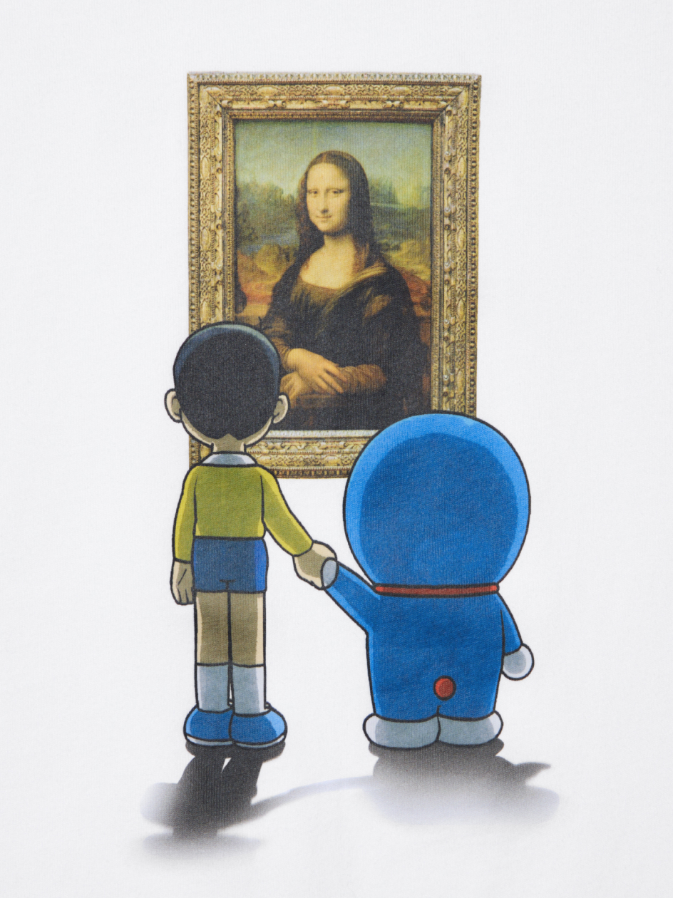 Doraemon meets the Louvre UT <br class='u-only-pc'>Graphic T-Shirt