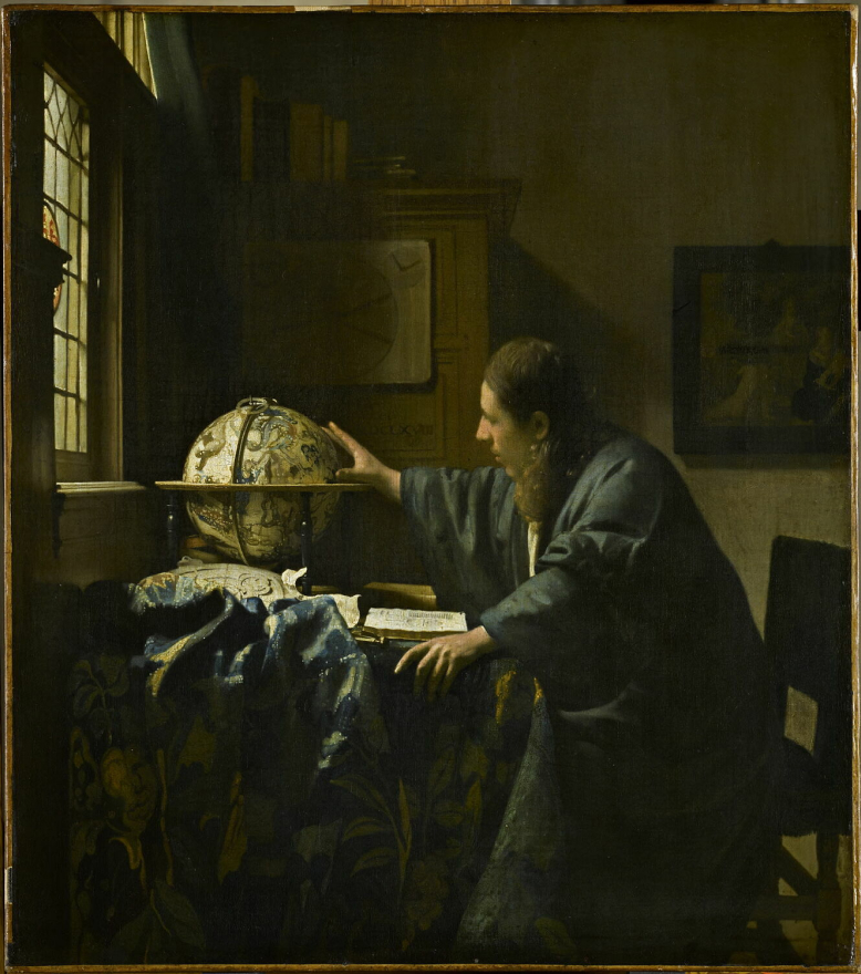 Musée du Louvre The Astronomer Johannes Vermeer (1632-1675)1668