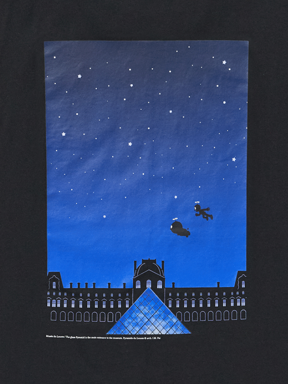 Doraemon meets the Louvre UT <br class='u-only-pc'>Graphic T-Shirt