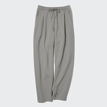 WOMEN ドライスウェットタックテーパードパンツ(丈標準66.5~68.5cm)