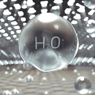 極細繊維が、身体から放出される水分子を吸着