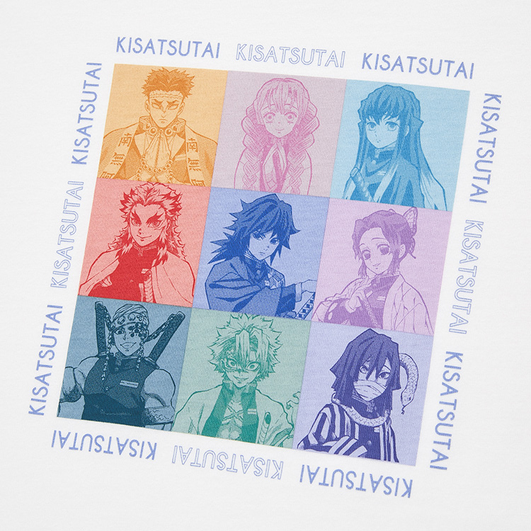 KIDS アニメ「鬼滅の刃」 UT グラフィックTシャツ 柱（半袖）