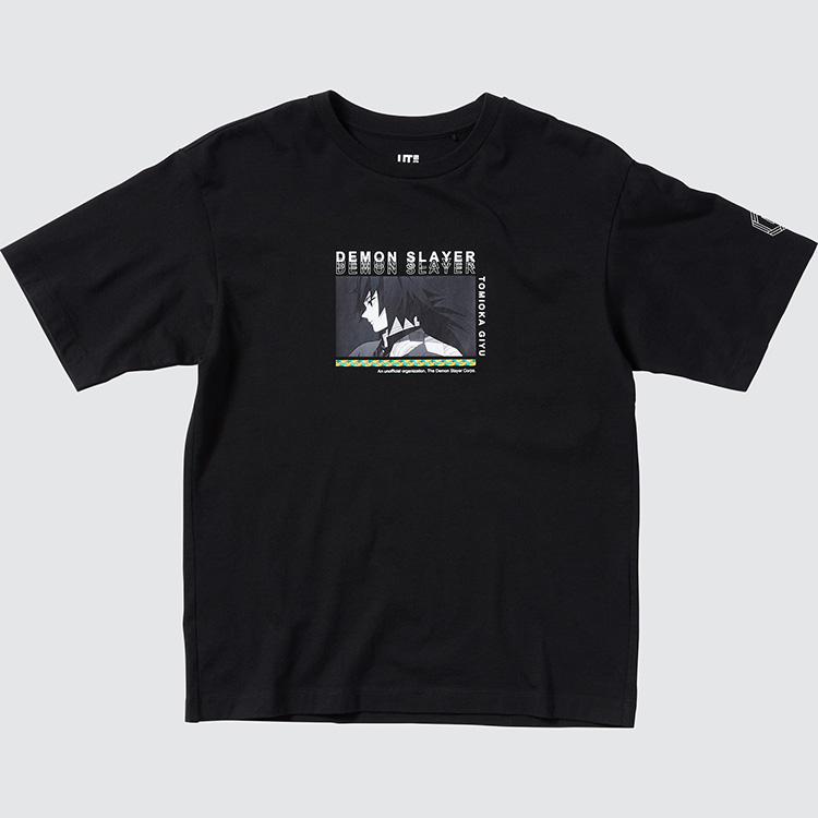 アニメ「鬼滅の刃」 UT グラフィックTシャツ 冨岡（半袖・リラックスフィット）