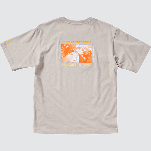 アニメ「鬼滅の刃」 UT グラフィックTシャツ 善逸（半袖・リラックスフィット）