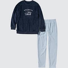 ピーナッツ ホリデー フリースセット（長袖）