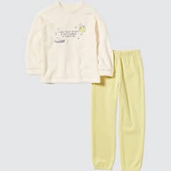 KIDS ピーナッツ ホリデー フリースセット（長袖）