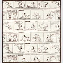 ピーナッツ ホリデー ヒートテックモウフ（ダブル）